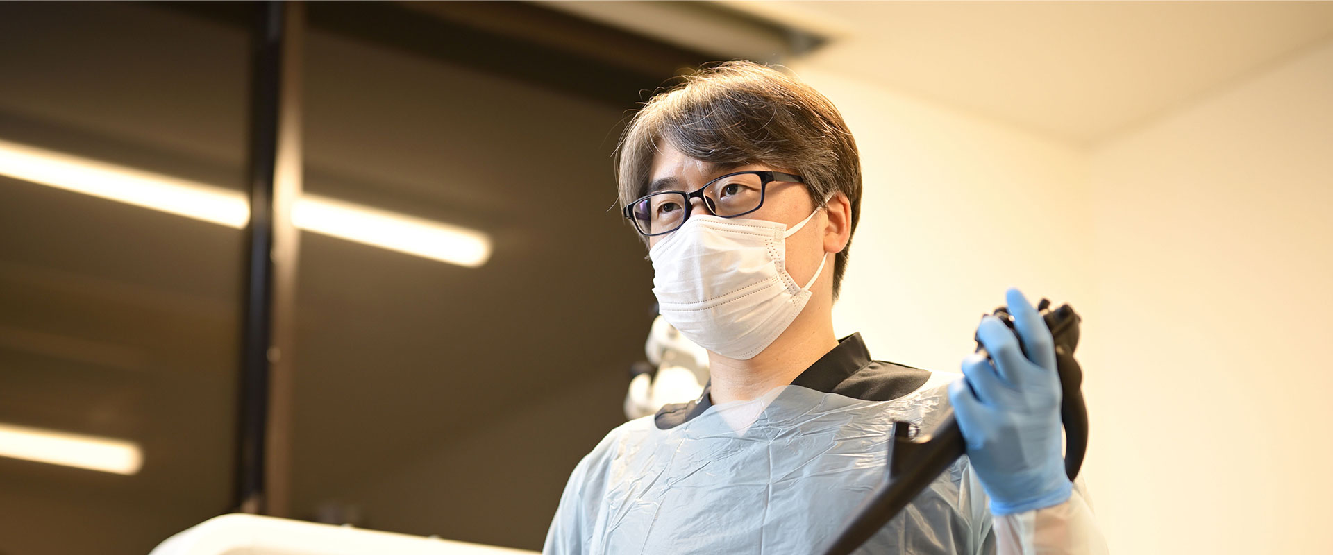 内視鏡検査の様子